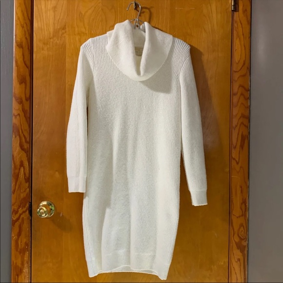 Michael Kors Dresses | Michael Kors Sweater Dress | Color: White | Size: Xs | Bomicloset's Closet